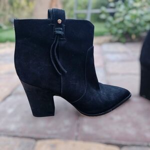 Sam Edelman Leather Western Boots